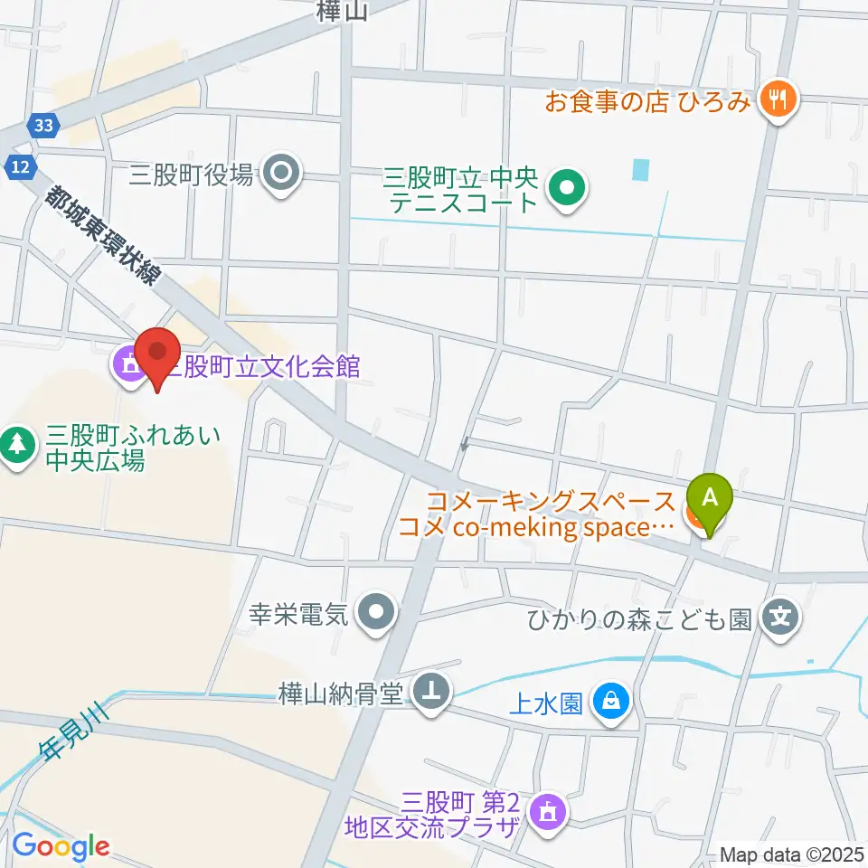 三股町立文化会館周辺のカフェ一覧地図