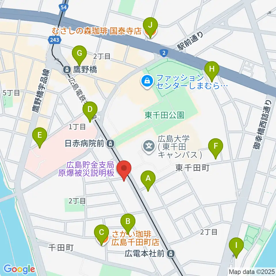 Studio 5150周辺のカフェ一覧地図