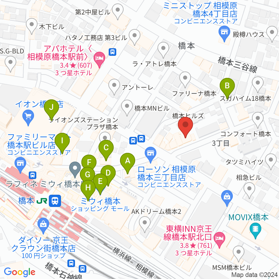 アフタービート周辺のカフェ一覧地図