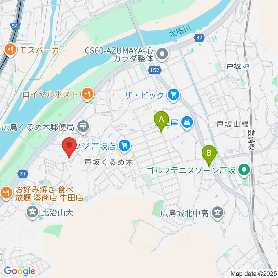 aiこどもみらい音楽教室周辺のカフェ一覧地図