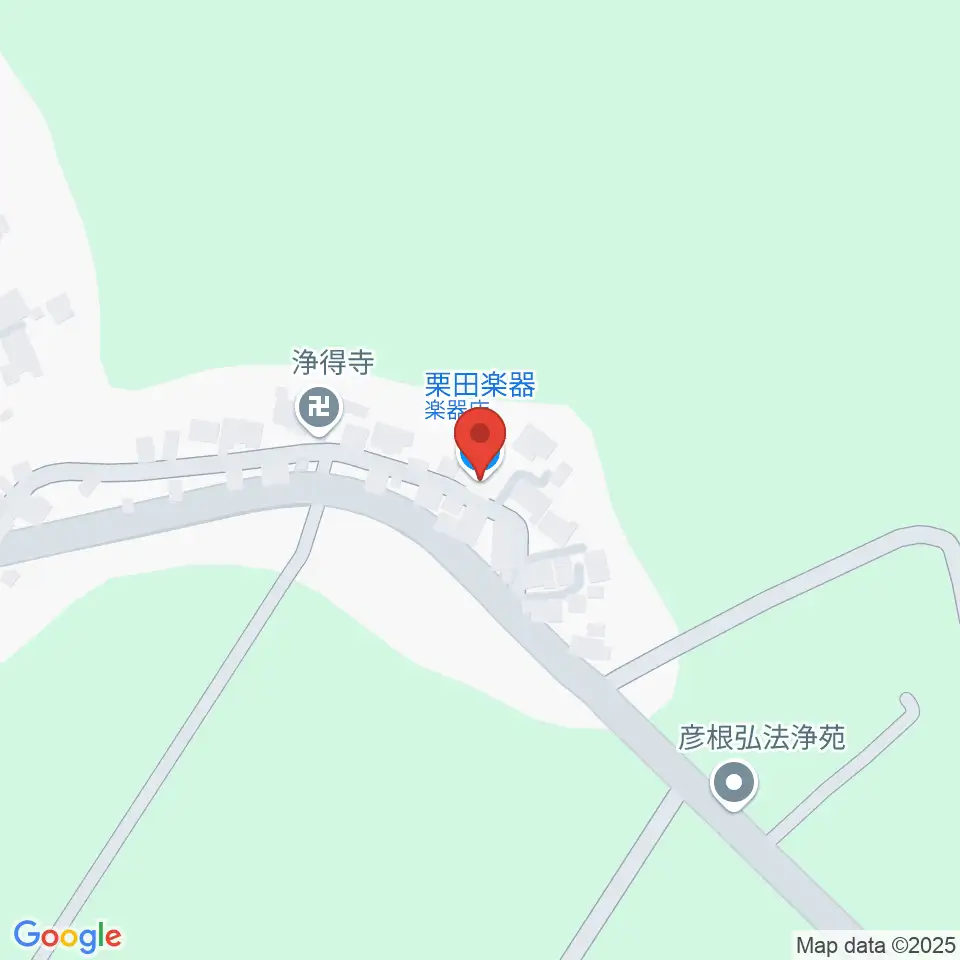 栗田楽器周辺のカフェ一覧地図