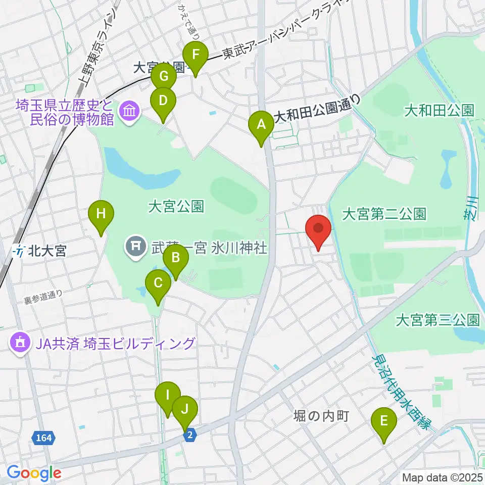 三村音楽教室周辺のカフェ一覧地図
