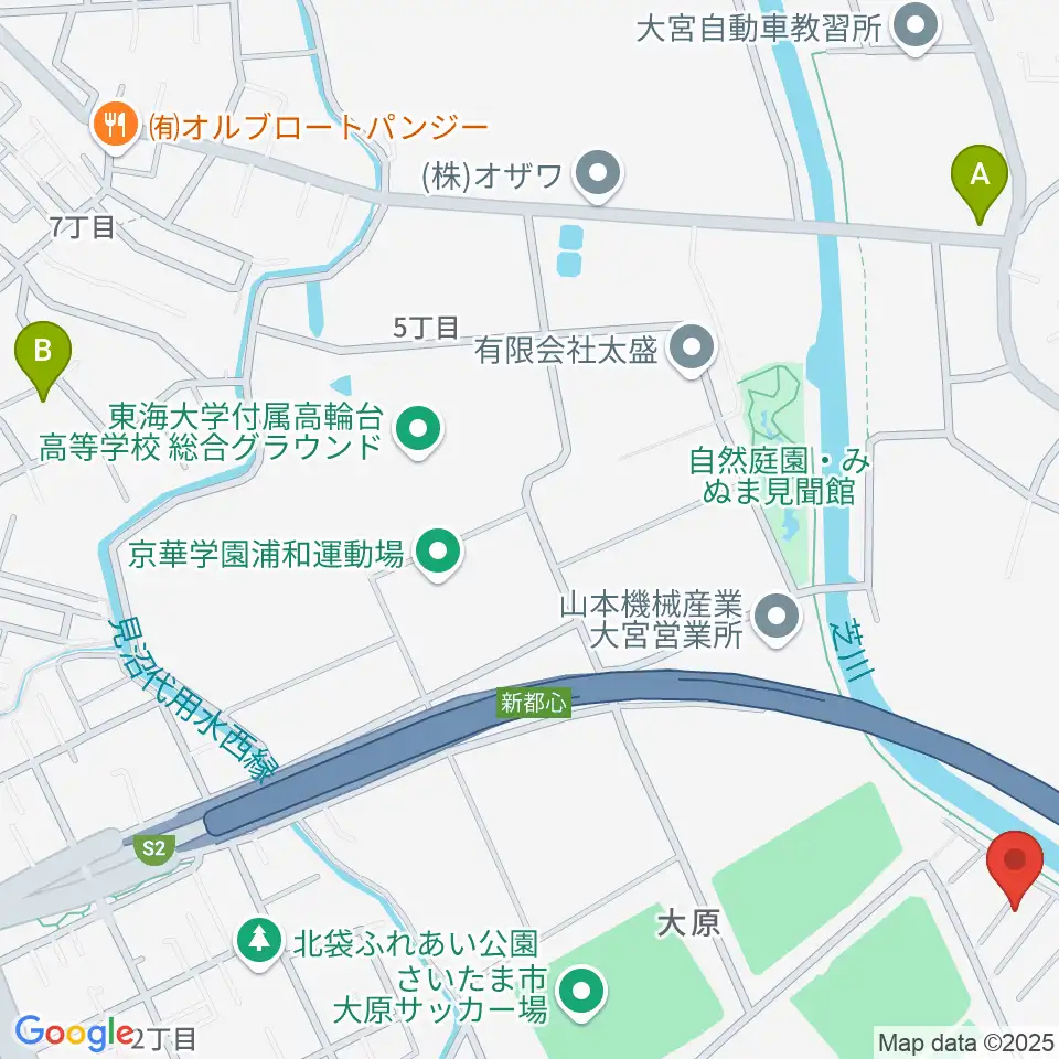 リトミック音楽教室カシュカシュ周辺のカフェ一覧地図