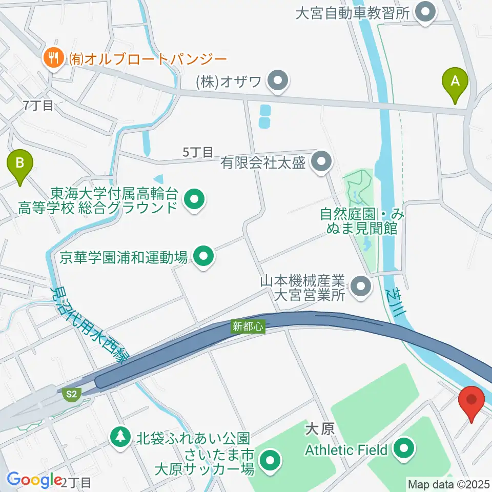 リトミック音楽教室カシュカシュ周辺のカフェ一覧地図