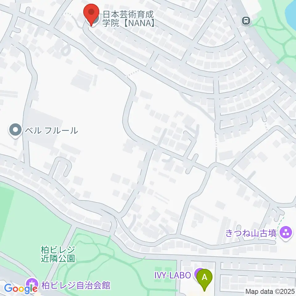 日本芸術育成学院 NANA周辺のカフェ一覧地図