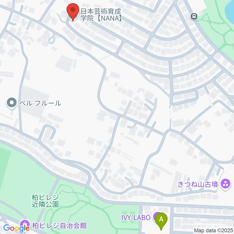 日本芸術育成学院 NANA周辺のカフェ一覧地図