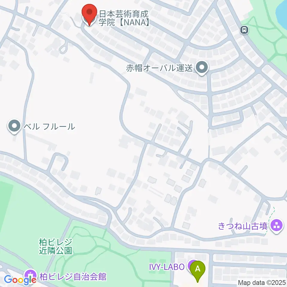 日本芸術育成学院 NANA周辺のカフェ一覧地図