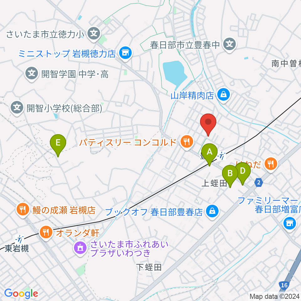 学び屋あんぷらぐど周辺のカフェ一覧地図