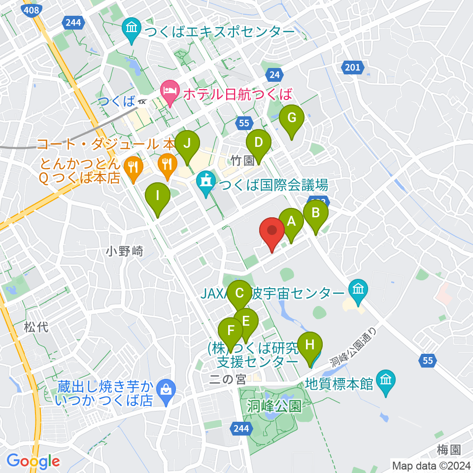 アトリエ・ドゥ・ダルクローズ周辺のカフェ一覧地図