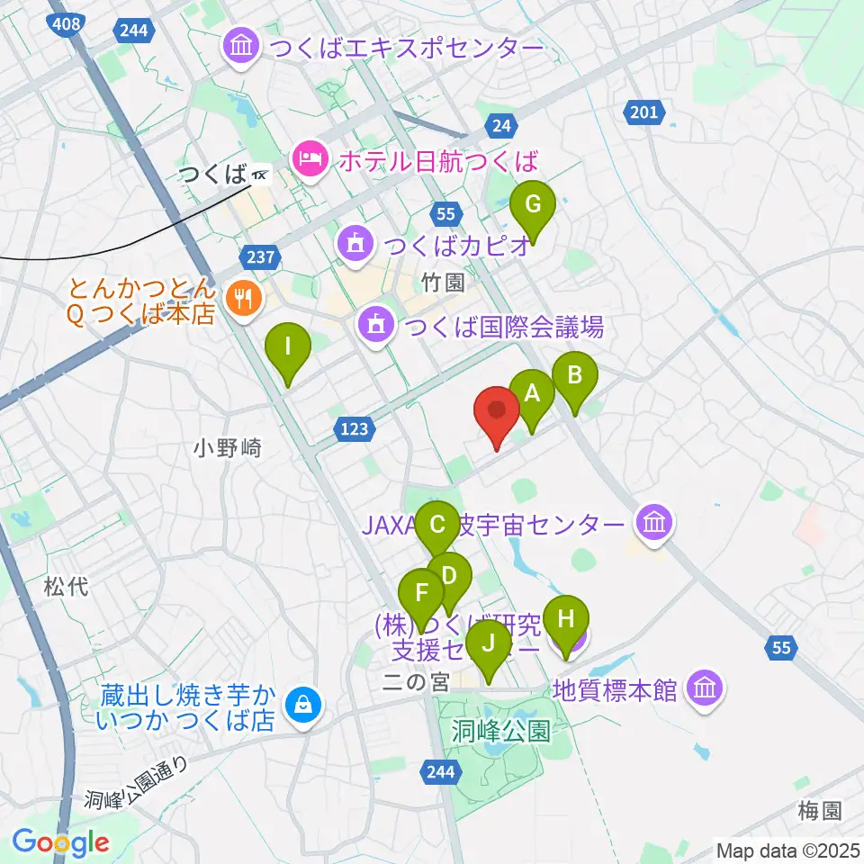 アトリエ・ドゥ・ダルクローズ周辺のカフェ一覧地図
