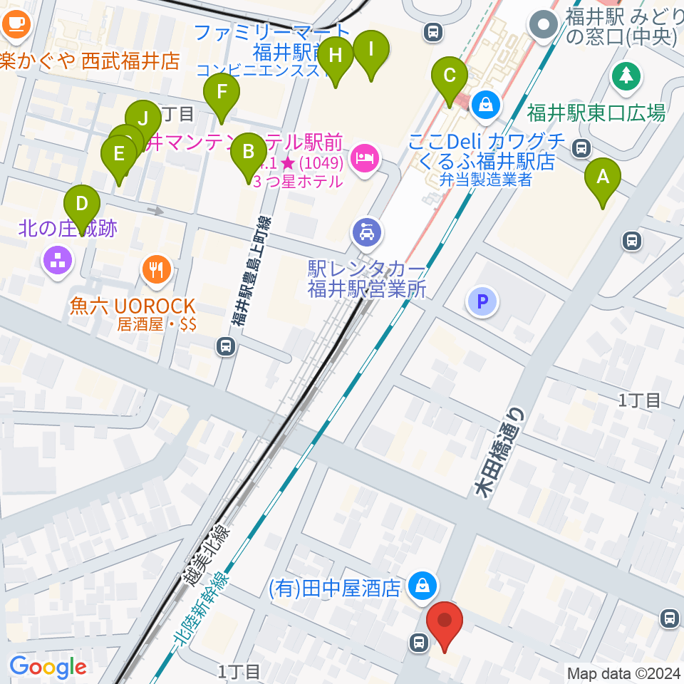 Salsa Lab周辺のカフェ一覧地図