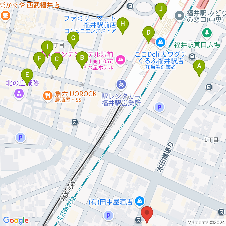 Salsa Lab周辺のカフェ一覧地図