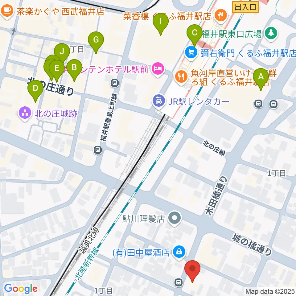 Salsa Lab周辺のカフェ一覧地図