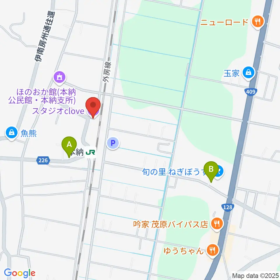 Studio Clove周辺のカフェ一覧地図