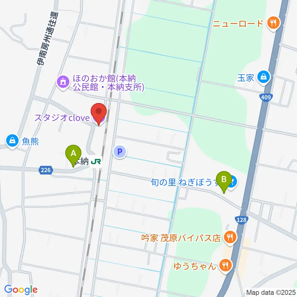 Studio Clove周辺のカフェ一覧地図