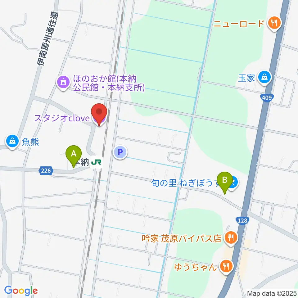 Studio Clove周辺のカフェ一覧地図