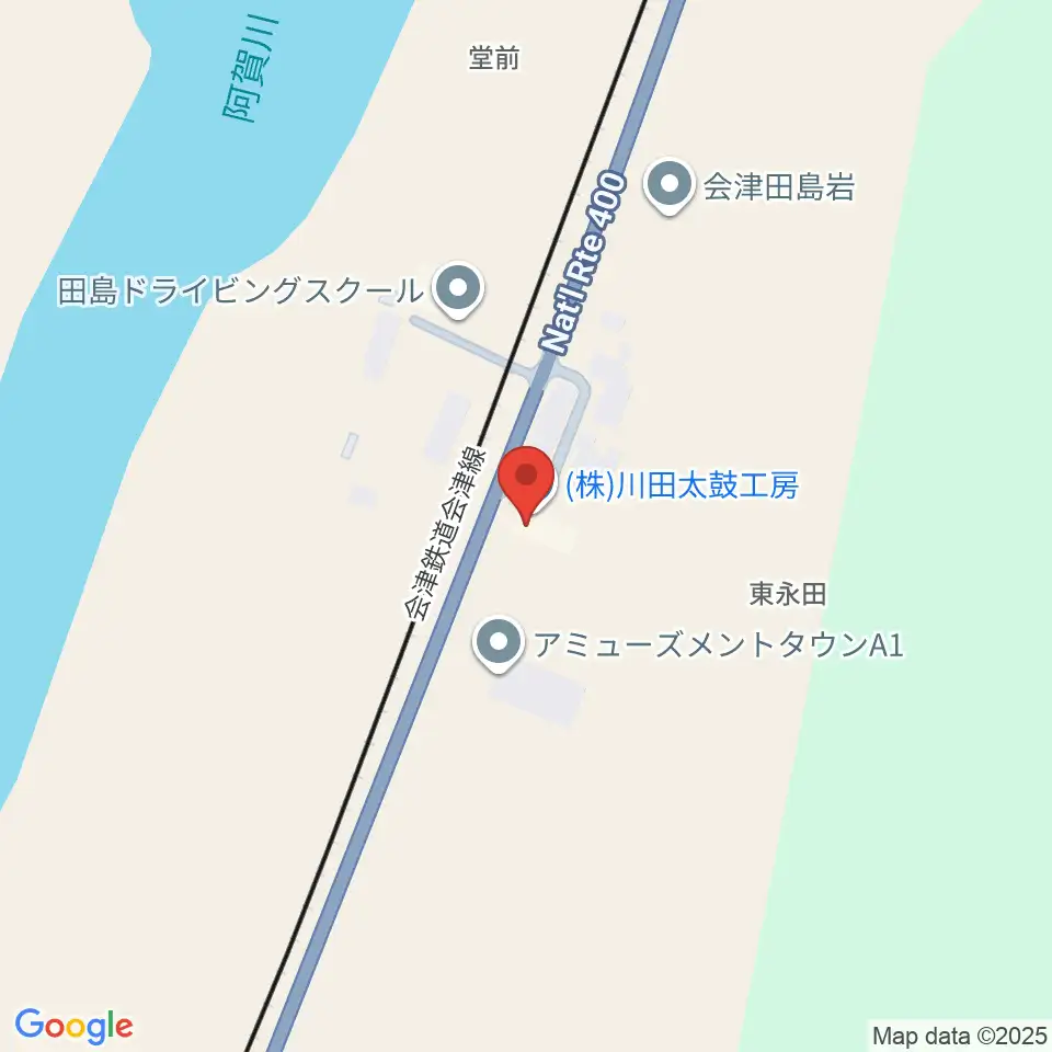 川田太鼓工房周辺のカフェ一覧地図