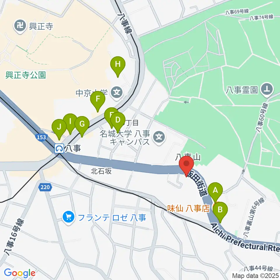 R'STUDIO YAGOTO周辺のカフェ一覧地図