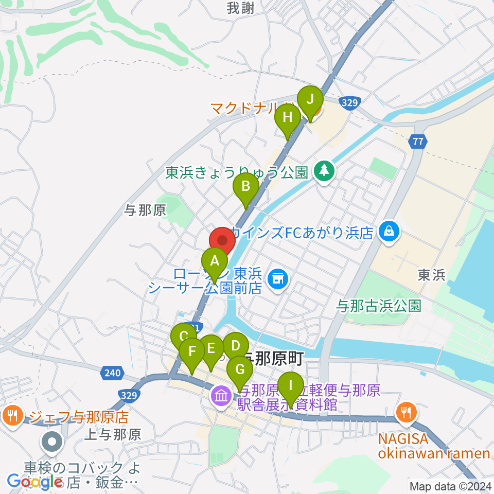 SOUNDSGROW周辺のカフェ一覧地図