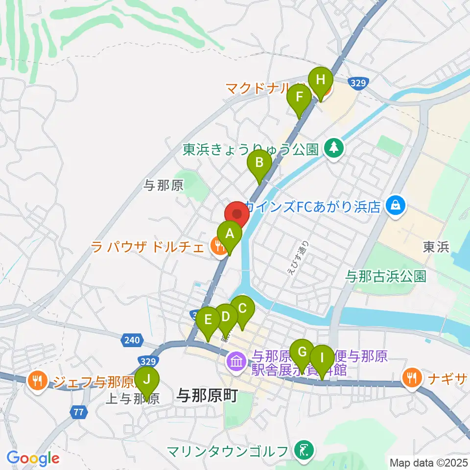 SOUNDSGROW周辺のカフェ一覧地図