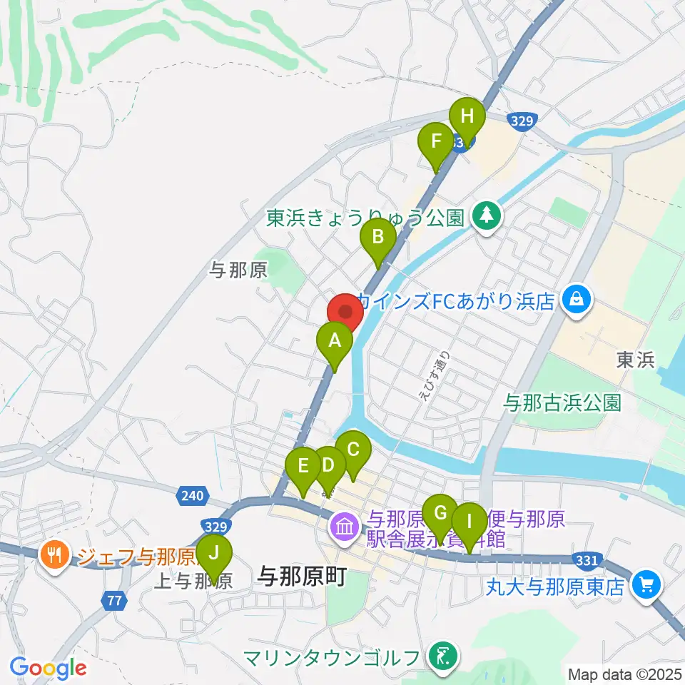 SOUNDSGROW周辺のカフェ一覧地図