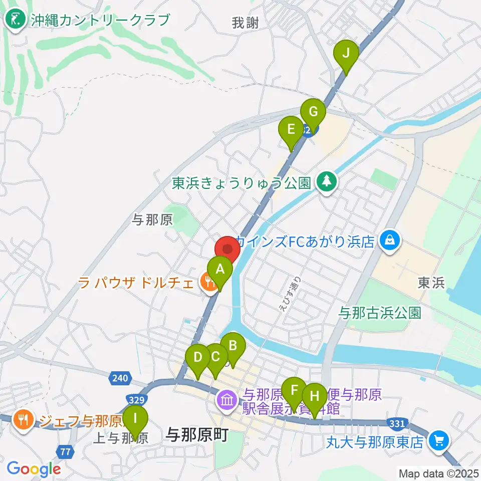 SOUNDSGROW周辺のカフェ一覧地図