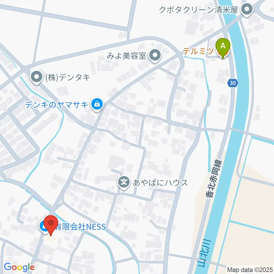 有限会社ネス・スタジオ周辺のカフェ一覧地図