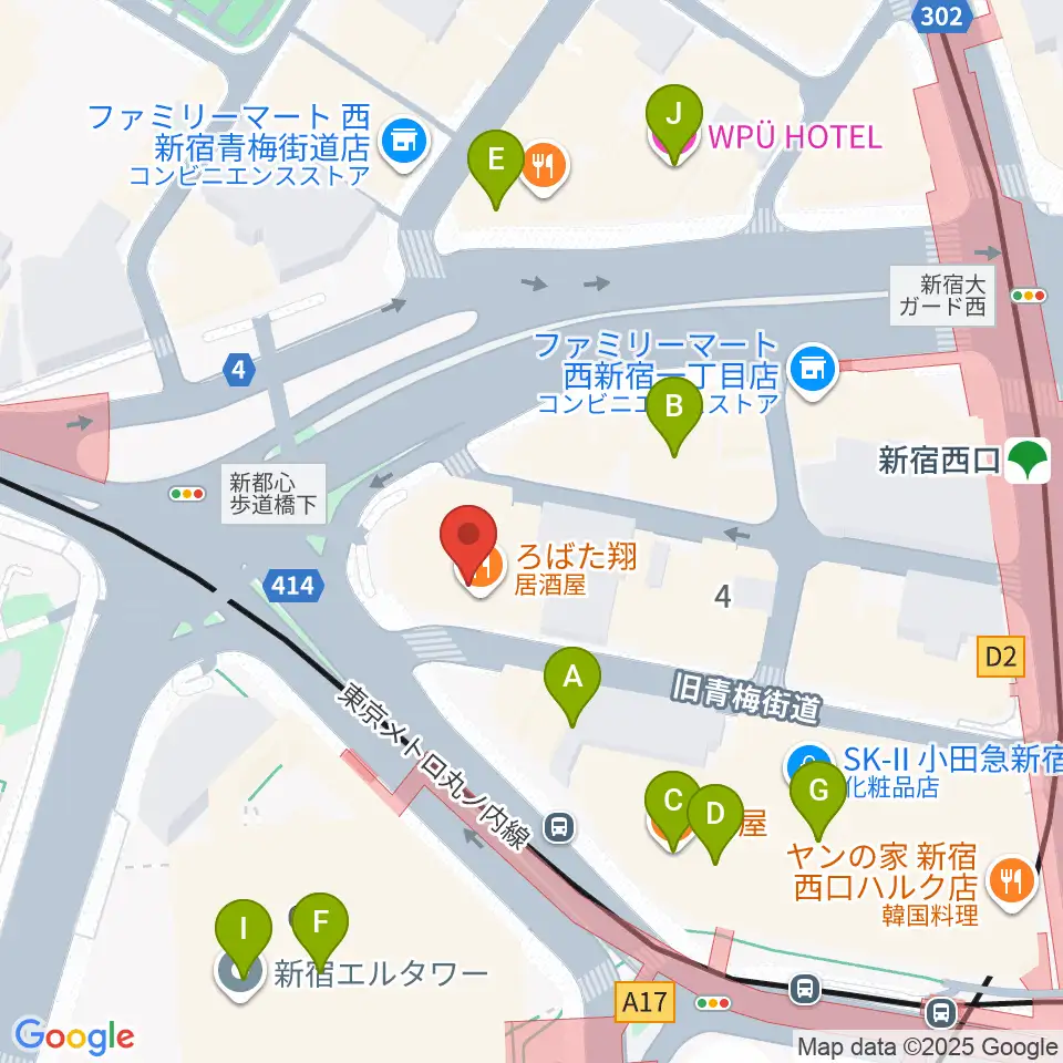日本ダブルリード株式会社周辺のカフェ一覧地図