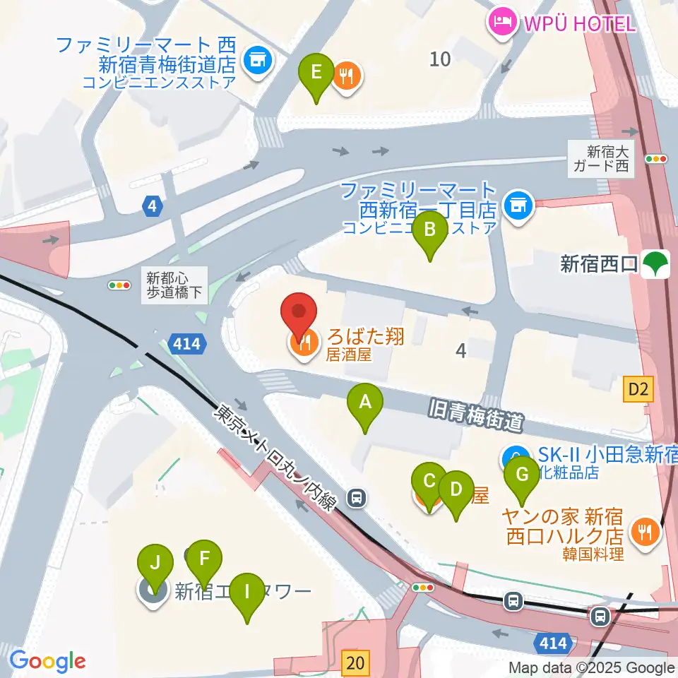 日本ダブルリード株式会社周辺のカフェ一覧地図