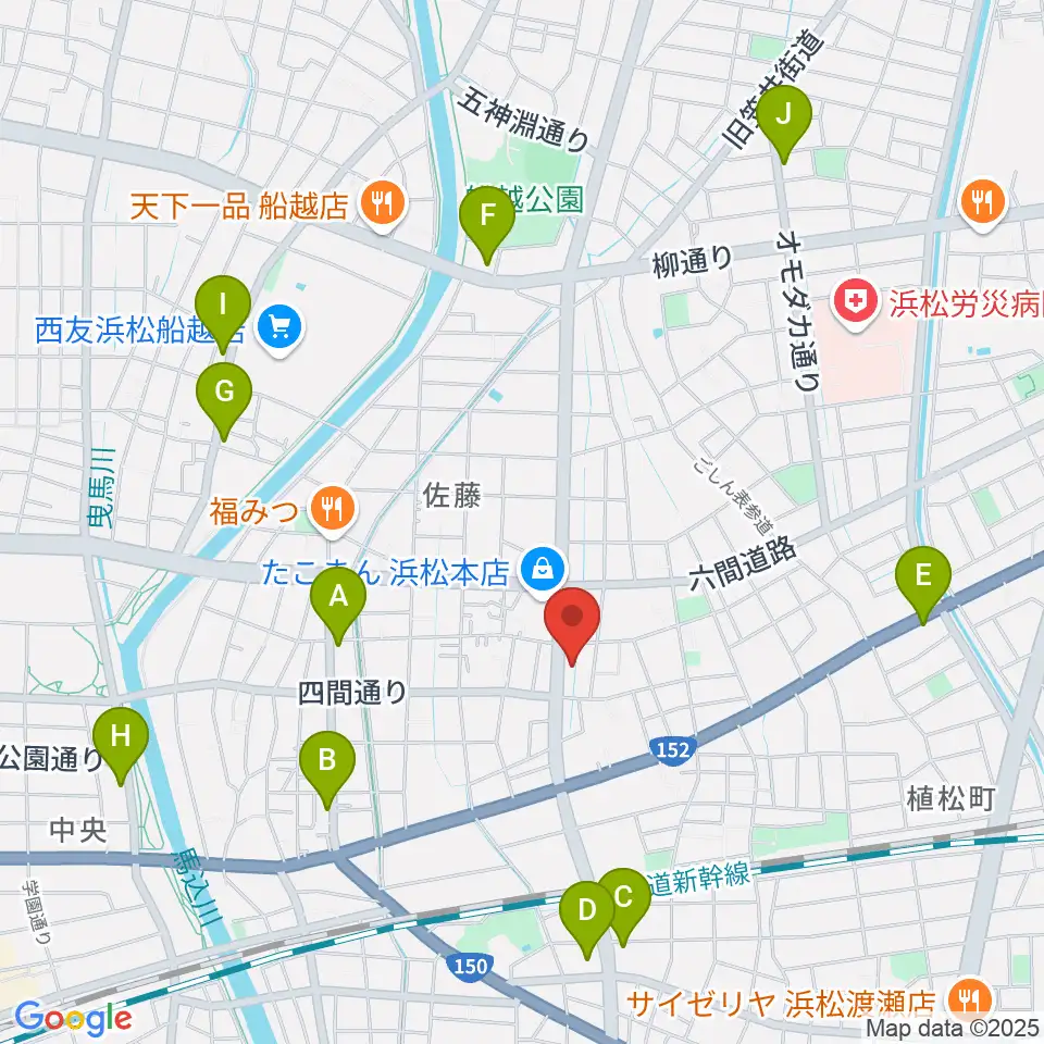 DT-RECORDING STUDIO周辺のカフェ一覧地図