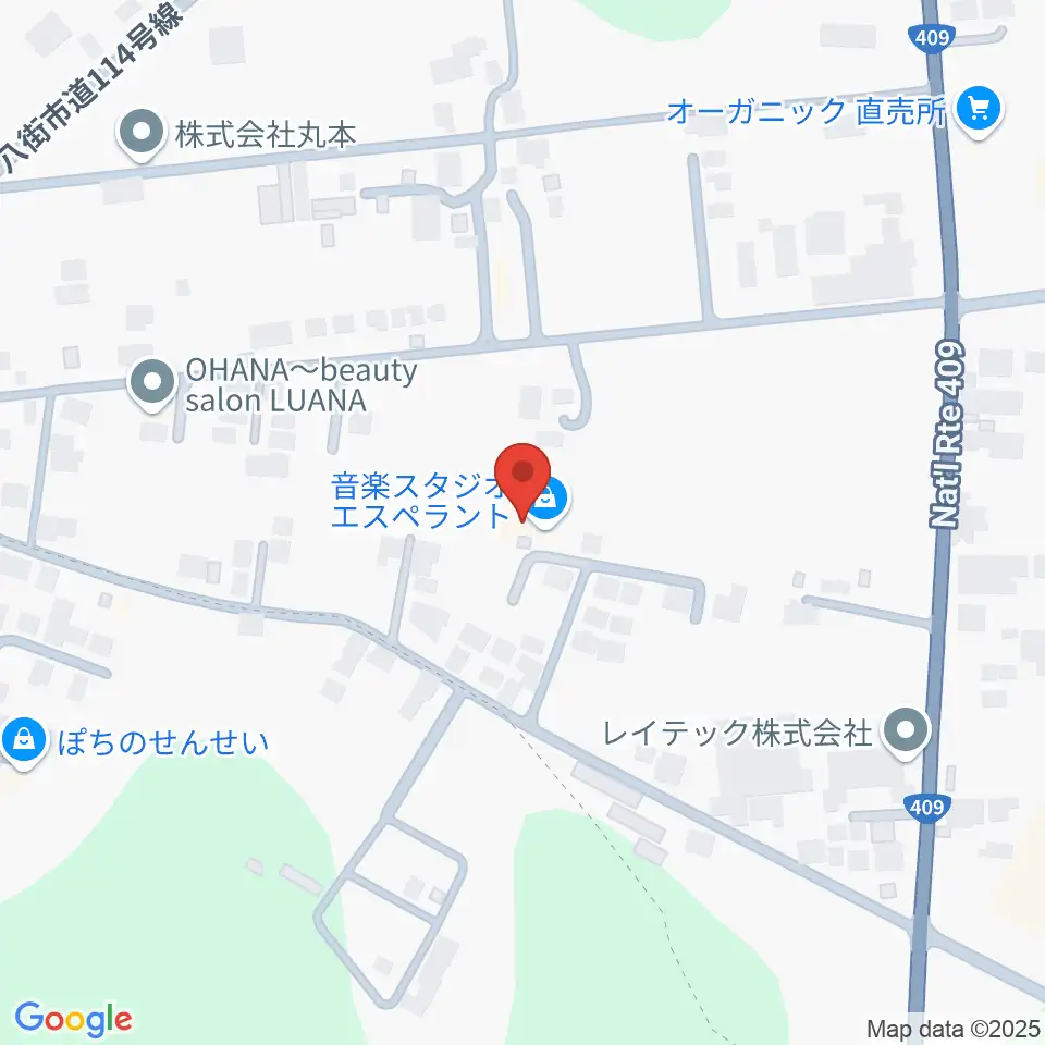 音楽スタジオ エスペラント周辺のカフェ一覧地図