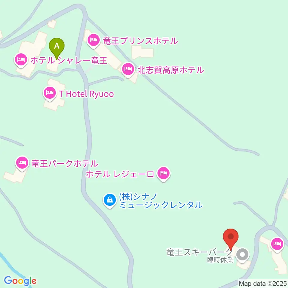 北志賀ホリデーイン周辺のカフェ一覧地図