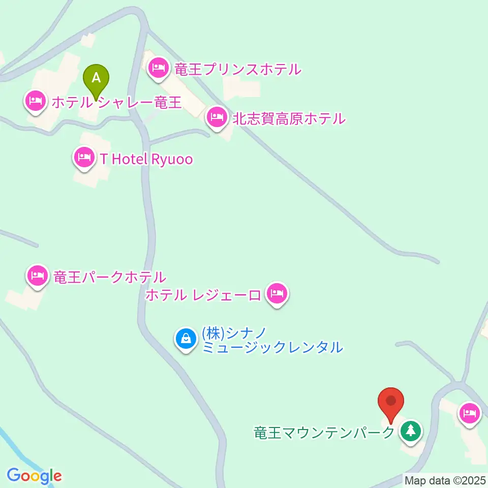 北志賀ホリデーイン周辺のカフェ一覧地図