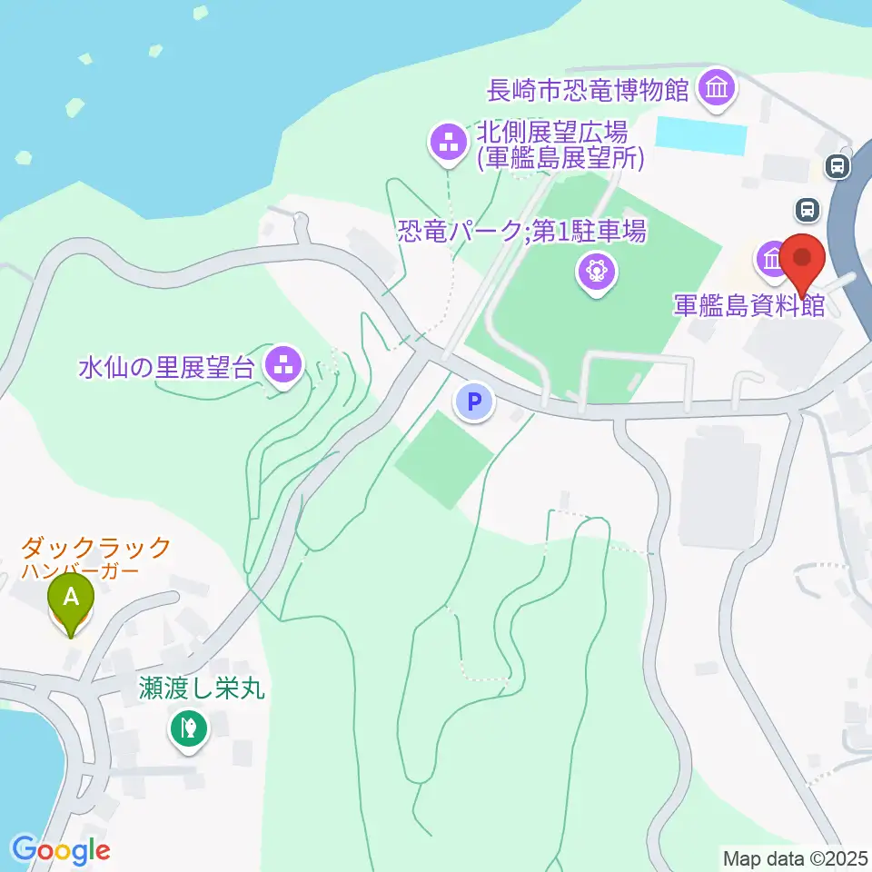 長崎市野母崎文化センター周辺のカフェ一覧地図