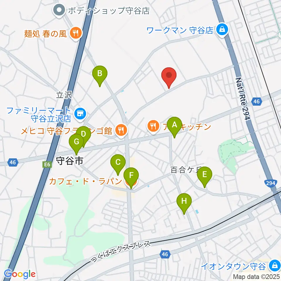 SOUND STUDIO OZ周辺のカフェ一覧地図