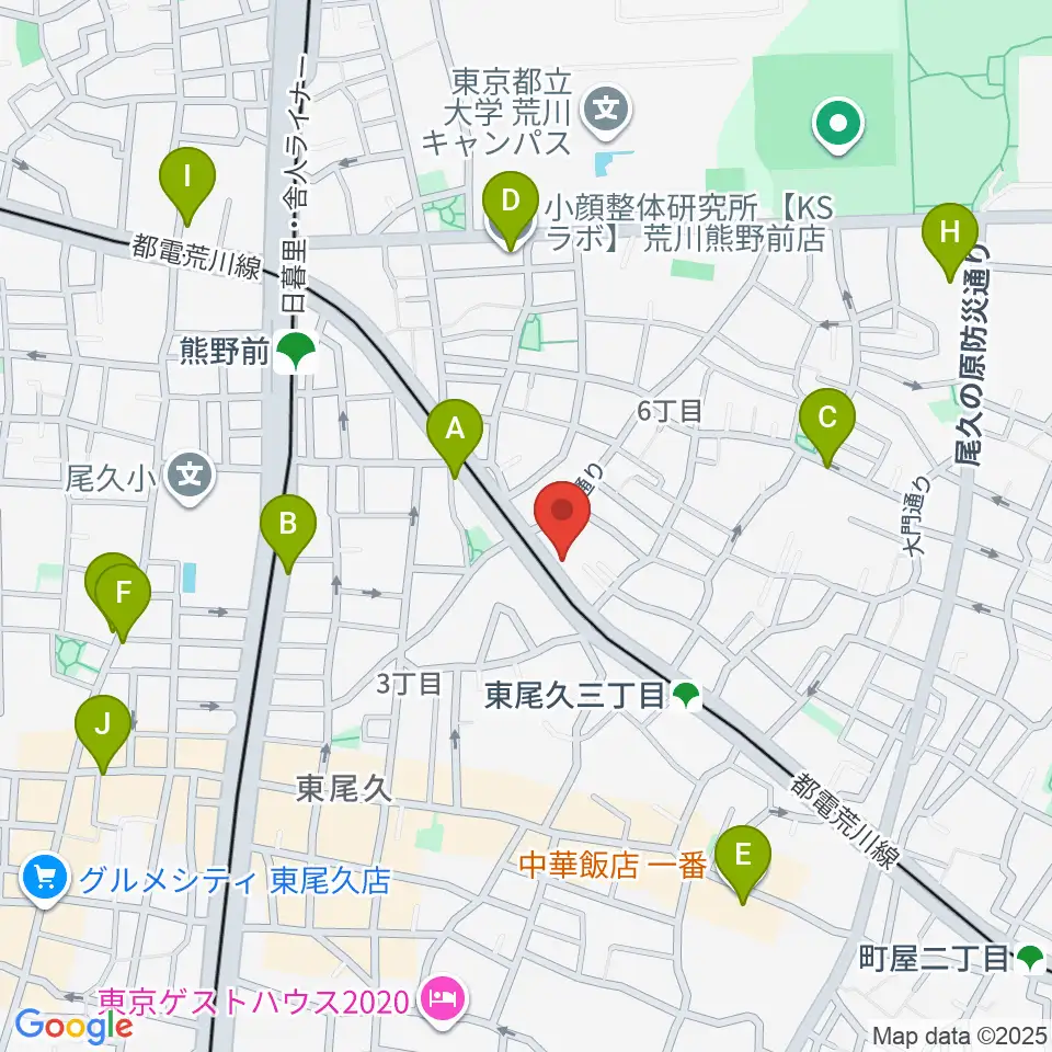 三味線かとう周辺のカフェ一覧地図