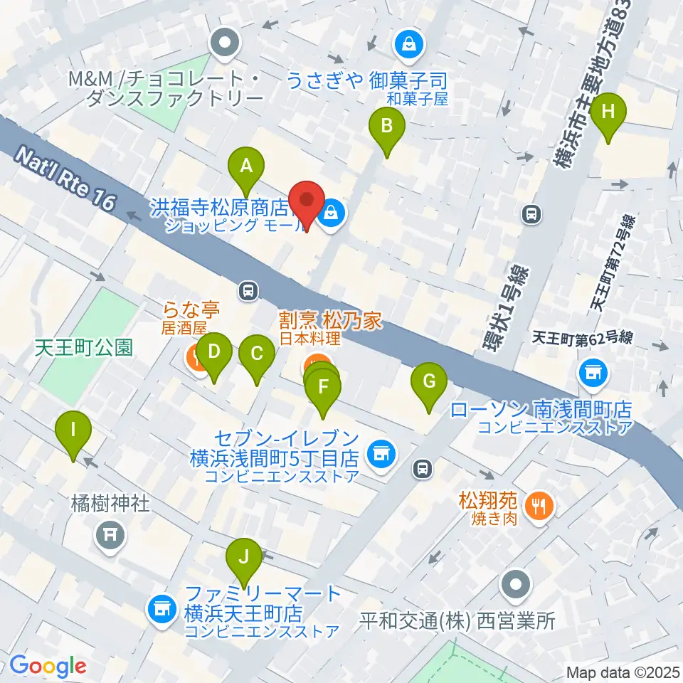 スタジオOUT of DATE周辺のカフェ一覧地図