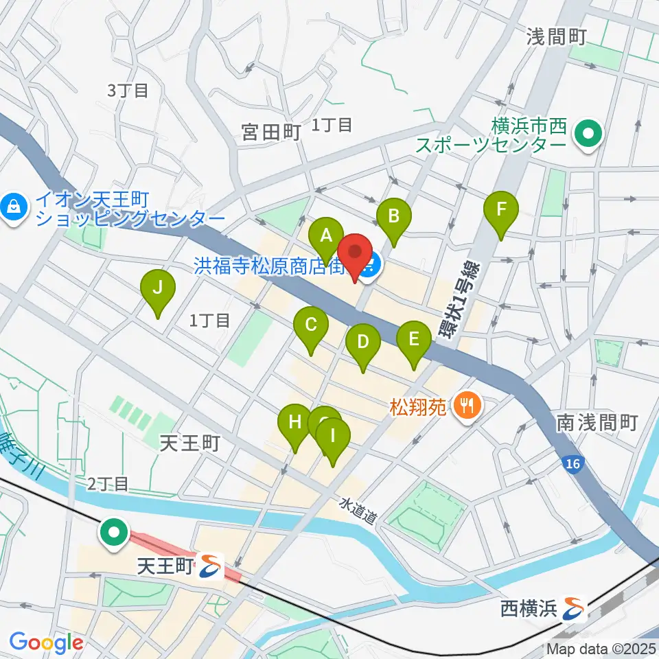 スタジオOUT of DATE周辺のカフェ一覧地図