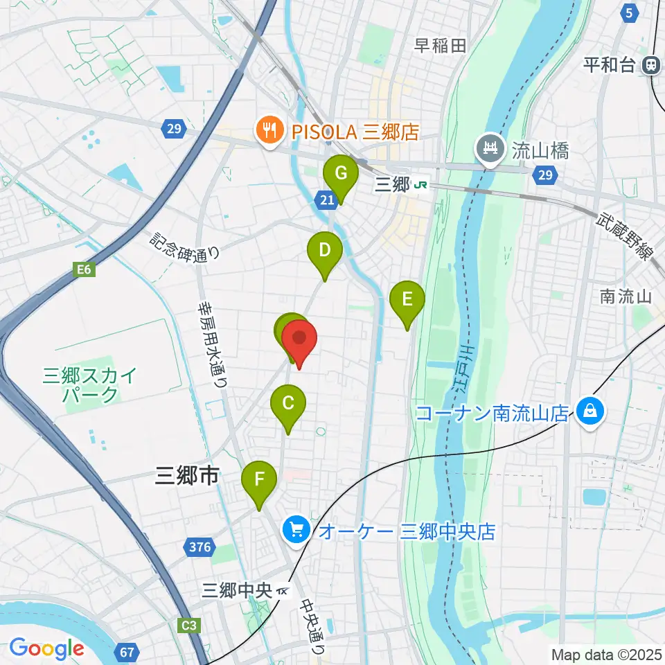 有限会社ピアノフォルテ周辺のカフェ一覧地図