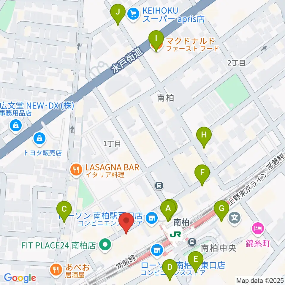 ワールドビーツ周辺のカフェ一覧地図