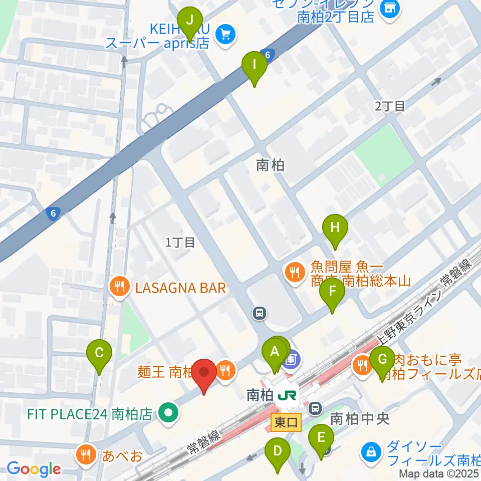ワールドビーツ周辺のカフェ一覧地図