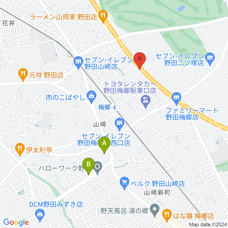 株式会社ピアノプラザ周辺のカフェ一覧地図