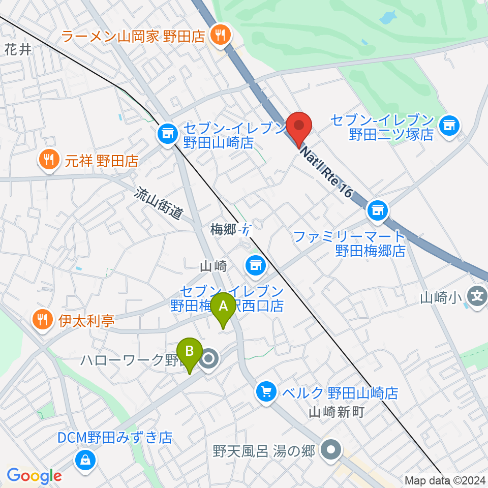 株式会社ピアノプラザ周辺のカフェ一覧地図