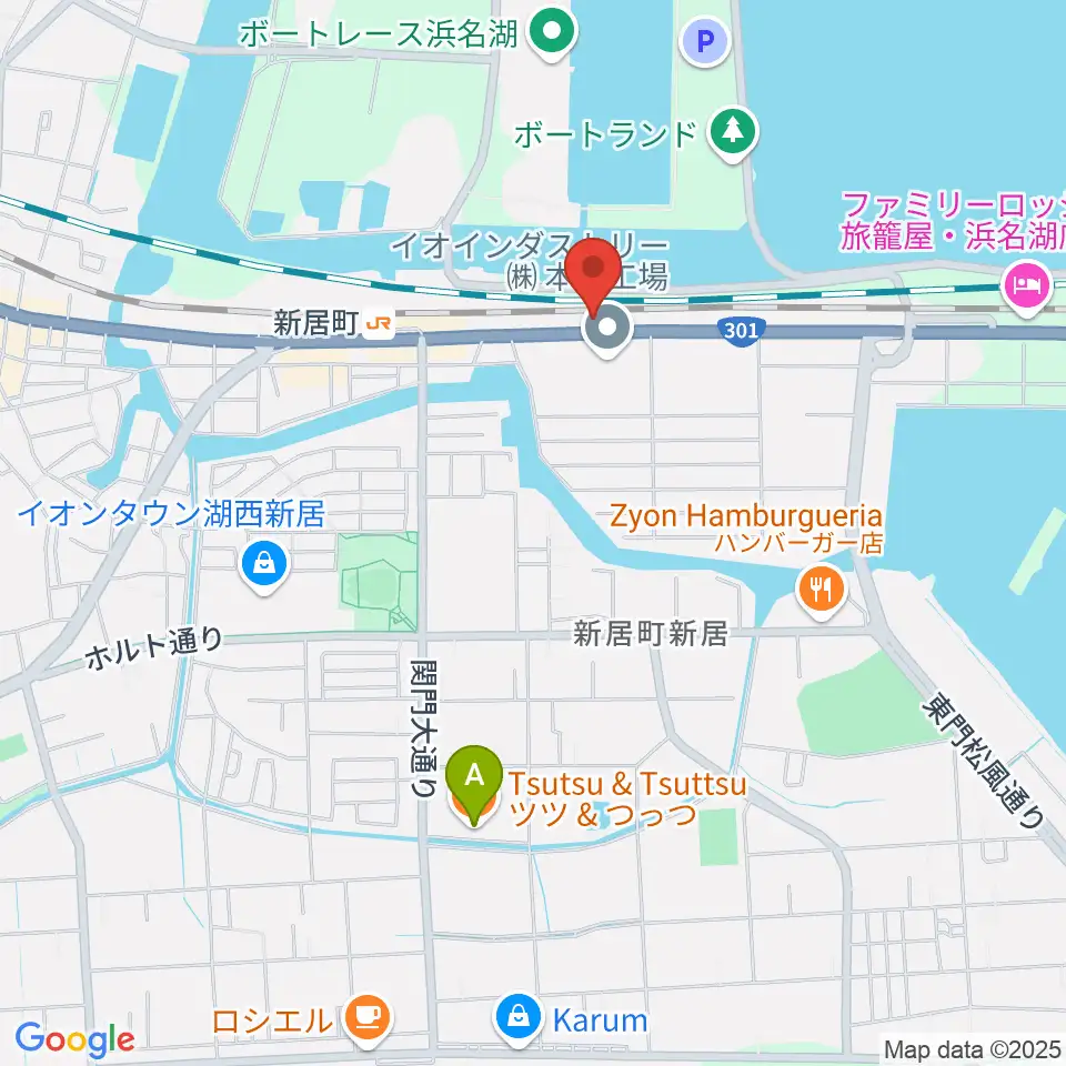 FMCフルートマスターズ周辺のカフェ一覧地図