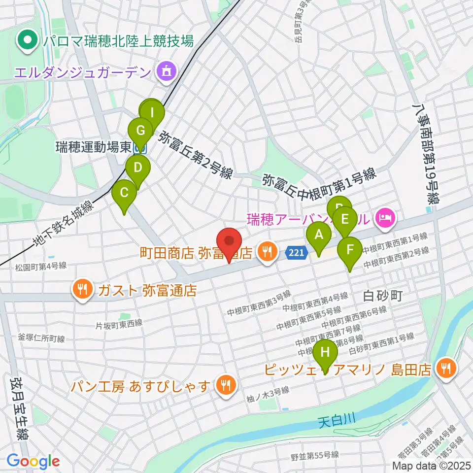 弦楽器 修理・改造 Age's周辺のカフェ一覧地図