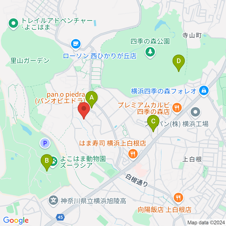 池田ピアノ運送周辺のカフェ一覧地図