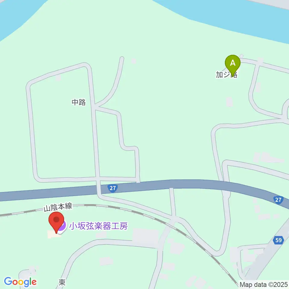 小坂弦楽器工房周辺のカフェ一覧地図