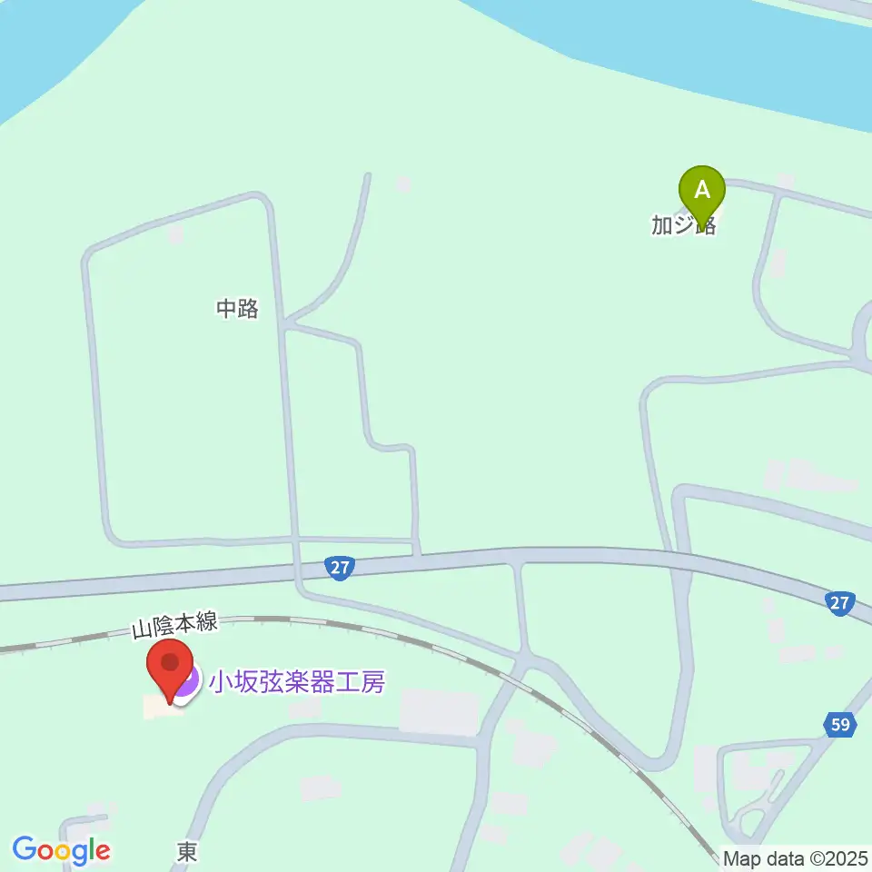 小坂弦楽器工房周辺のカフェ一覧地図