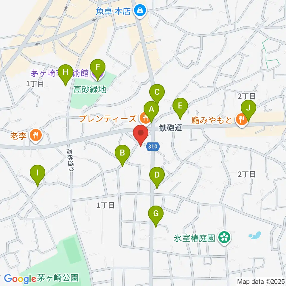 クリップエンジニアリング周辺のカフェ一覧地図