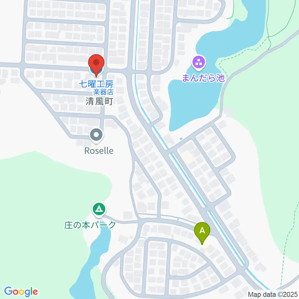 木のクラフトと笛 七曜工房周辺のカフェ一覧地図
